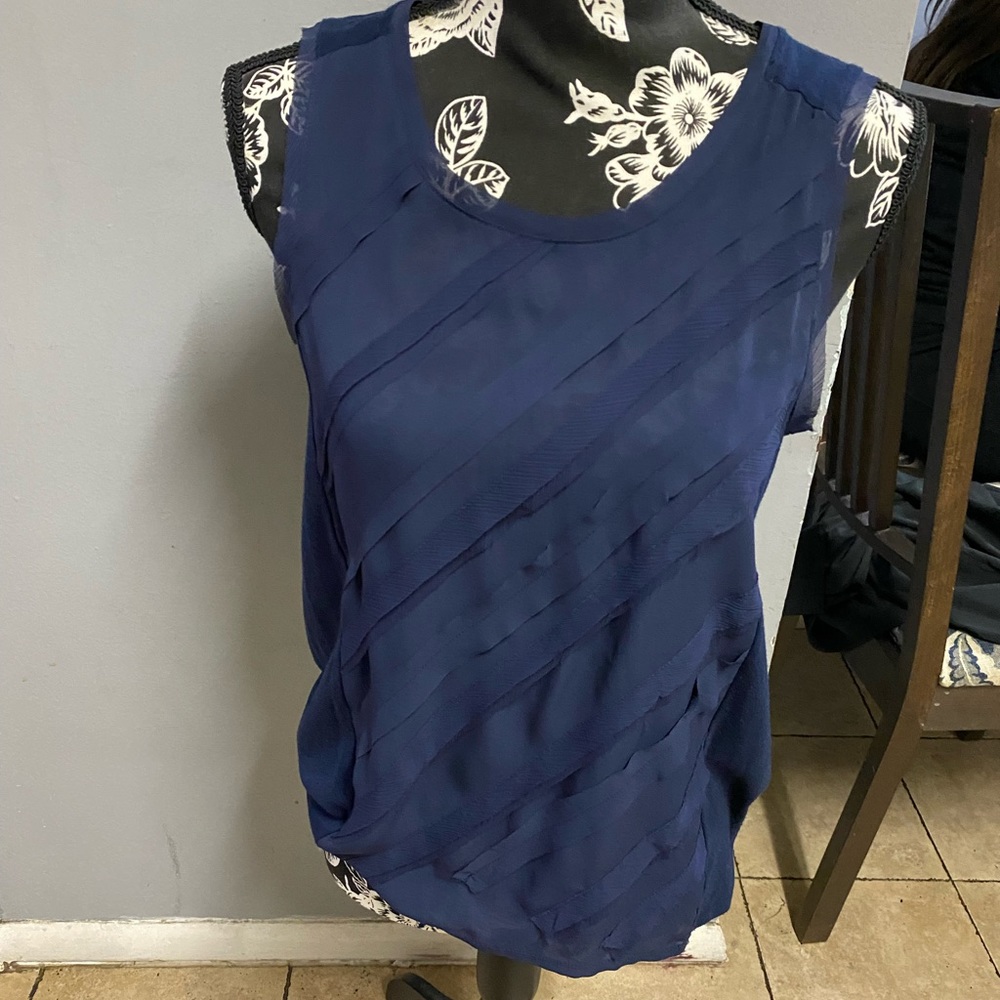 Flattering Blue blouse